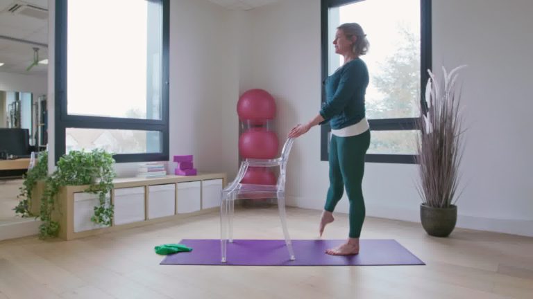 Pilates sur chaise spécial télétravail